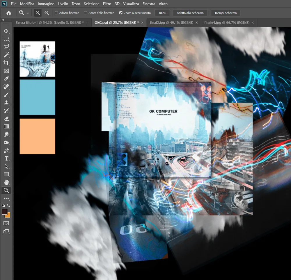 Radiohead - OK Computer (artboard)